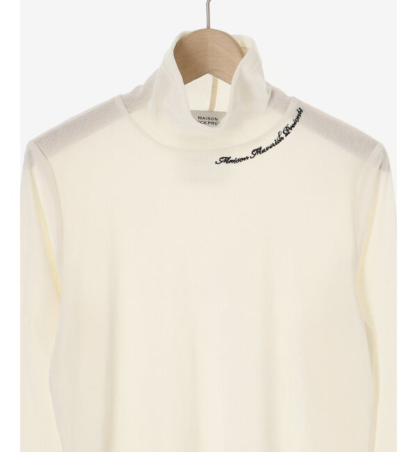 le.coeur blanc「MAISON MAVERICK ベロアハイネックT」|Tシャツ・カットソー|