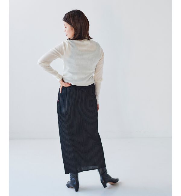 le.coeur blanc「MAISON MAVERICK ベロアハイネックT」|Tシャツ・カットソー|