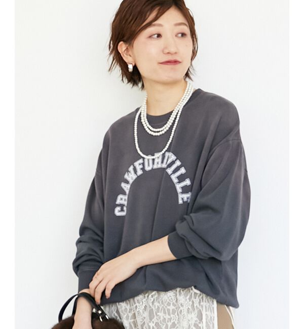  「ヴィンテージロゴスウェットプルオーバー」|Tシャツ・カットソー|