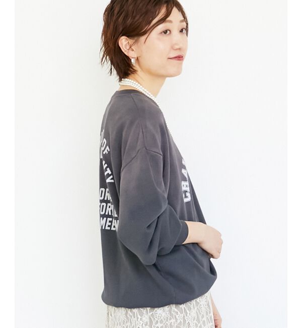  「ヴィンテージロゴスウェットプルオーバー」|Tシャツ・カットソー|