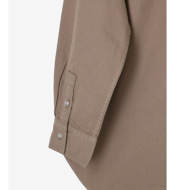  「刺繍カラーダブルポケットオーバーシャツ」|シャツ・ブラウス|