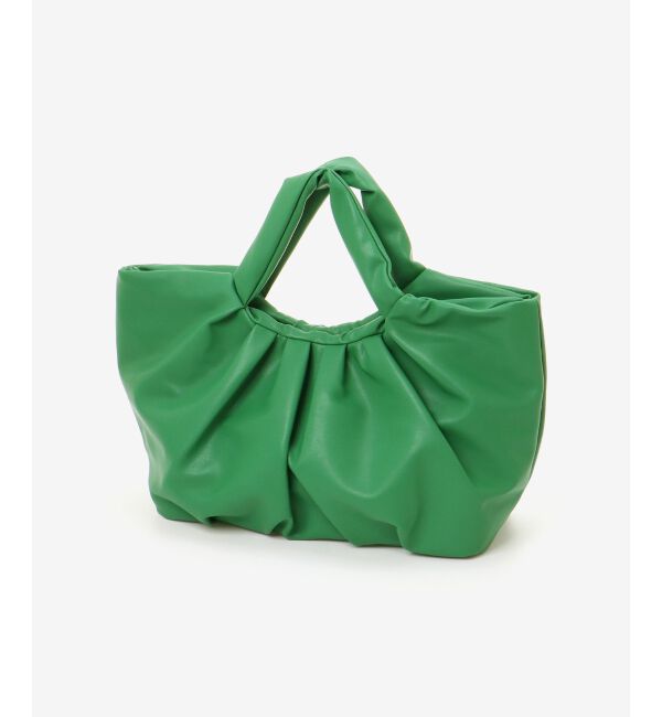 MAJESTICLEGON「ギャザーハンドバッグ」|ハンドバッグ|