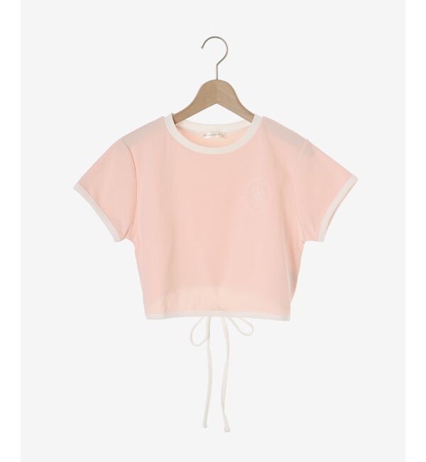 MAJESTICLEGON「ウエストリボンリンガーTee」|Tシャツ・カットソー|