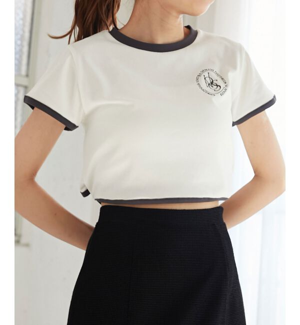 MAJESTICLEGON「ウエストリボンリンガーTee」|Tシャツ・カットソー|