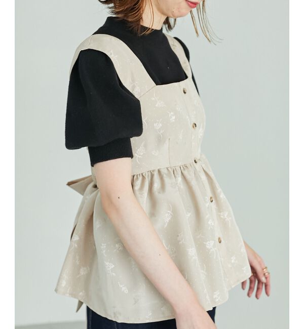 MAJESTICLEGON「パフスリーブニットプルオーバー」|ニット・セーター|