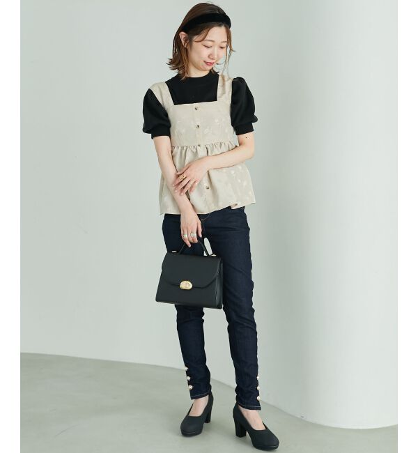 MAJESTICLEGON「パフスリーブニットプルオーバー」|ニット・セーター|