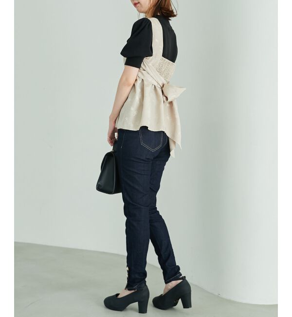 MAJESTICLEGON「パフスリーブニットプルオーバー」|ニット・セーター|