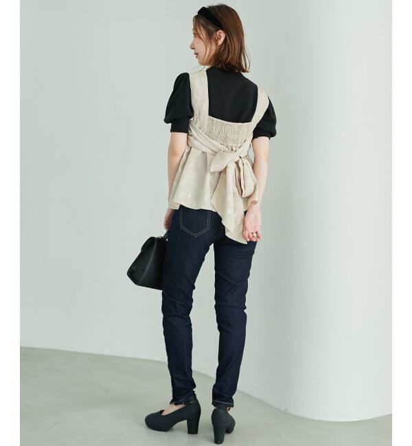 MAJESTICLEGON「パフスリーブニットプルオーバー」|ニット・セーター|