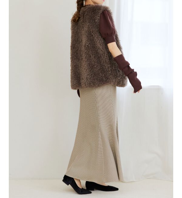 MAJESTICLEGON「パフスリーブニットプルオーバー」|ニット・セーター|