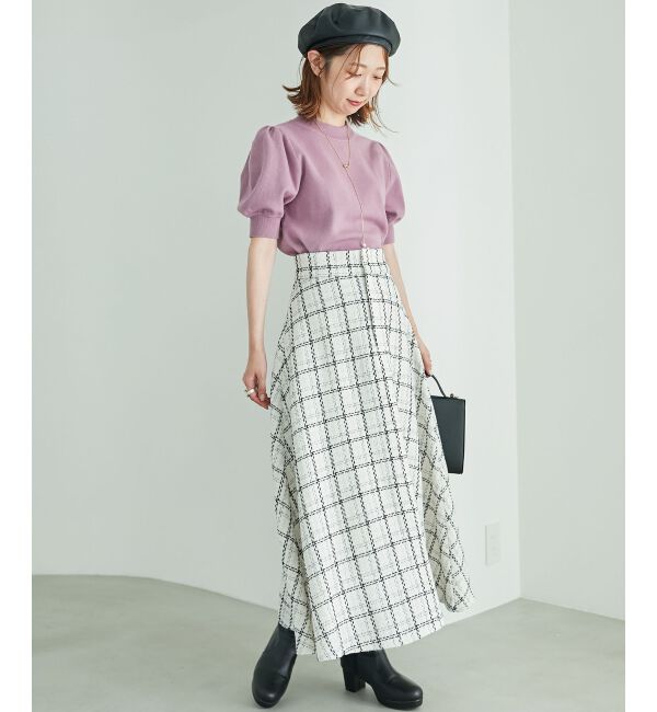 MAJESTICLEGON「パフスリーブニットプルオーバー」|ニット・セーター|