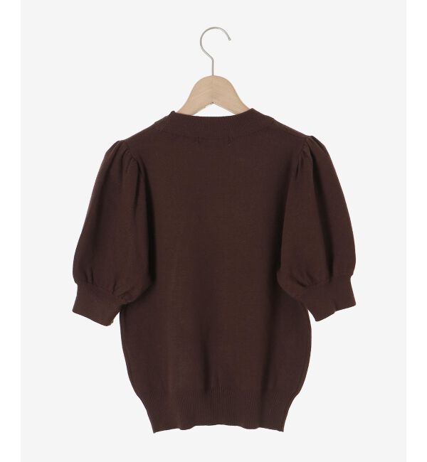 MAJESTICLEGON「パフスリーブニットプルオーバー」|ニット・セーター|