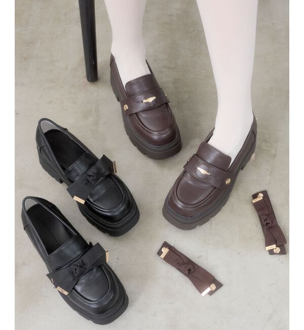  「◇2WAYボリュームローファー」|ローファー|