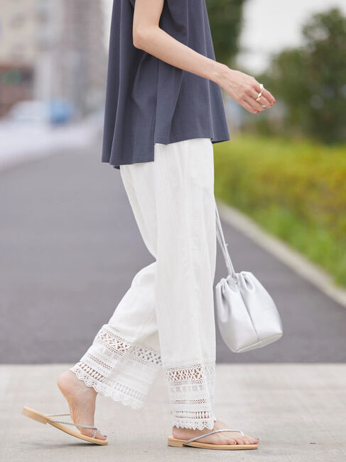 AMERICAN HOLIC「アイレット刺繍パンツ」|その他|