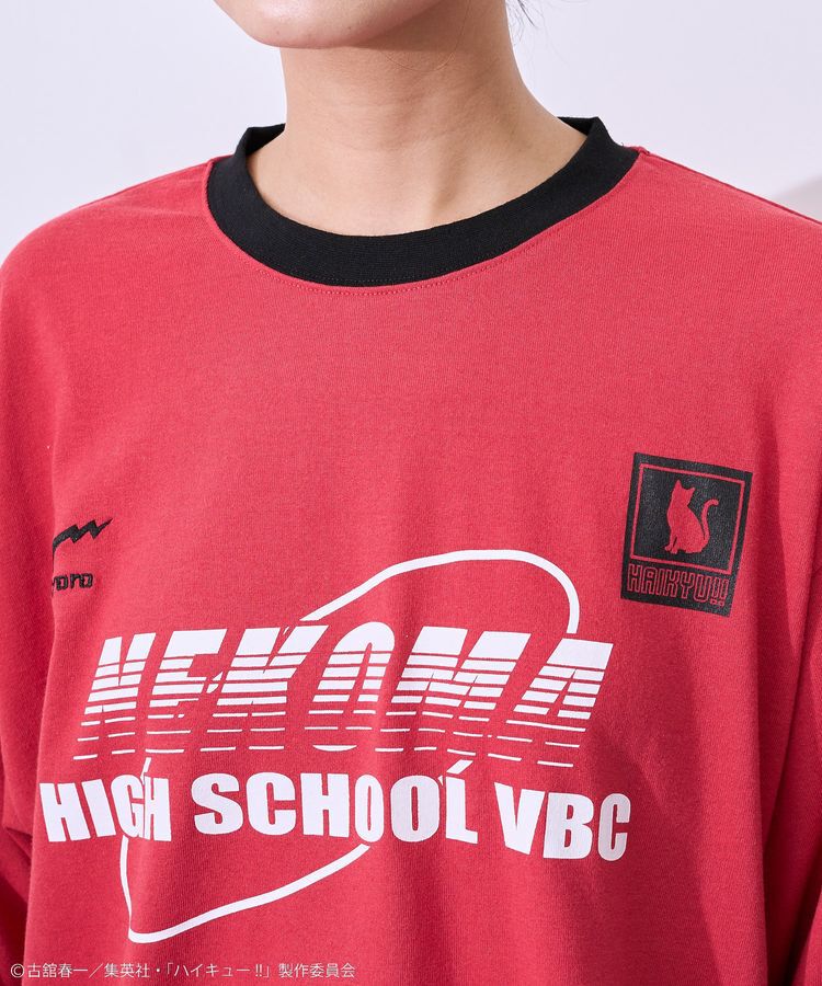 Green Parks「ハイキュー!! ユニフォーム長袖Tシャツ」|Tシャツ・カットソー|