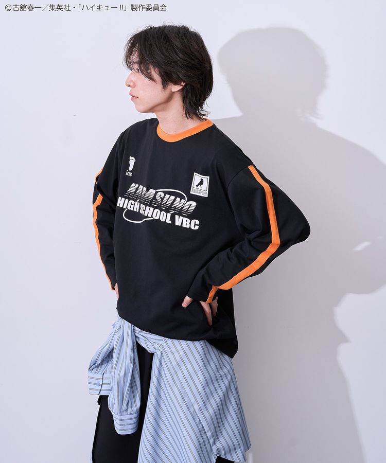 Green Parks「ハイキュー!! ユニフォーム長袖Tシャツ」|Tシャツ・カットソー|