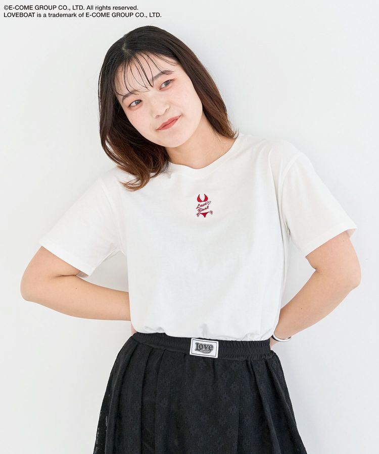 Green Parks「■LOVEBOAT ビキニ刺繍TEE」|Tシャツ・カットソー|