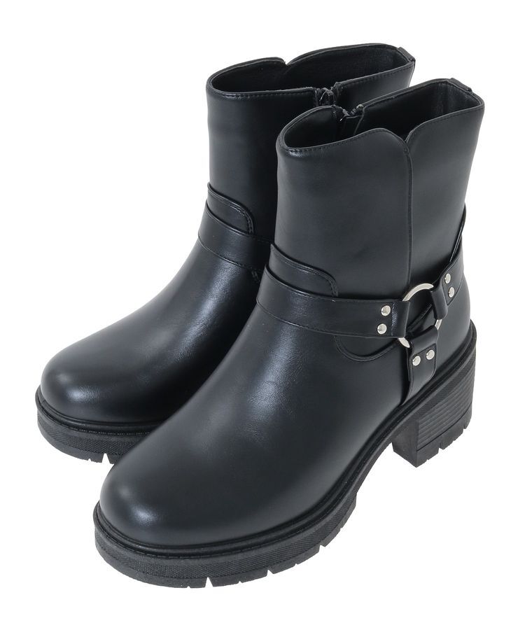 Green Parks「・LENA リング付ショートブーツ」|ショートブーツ|