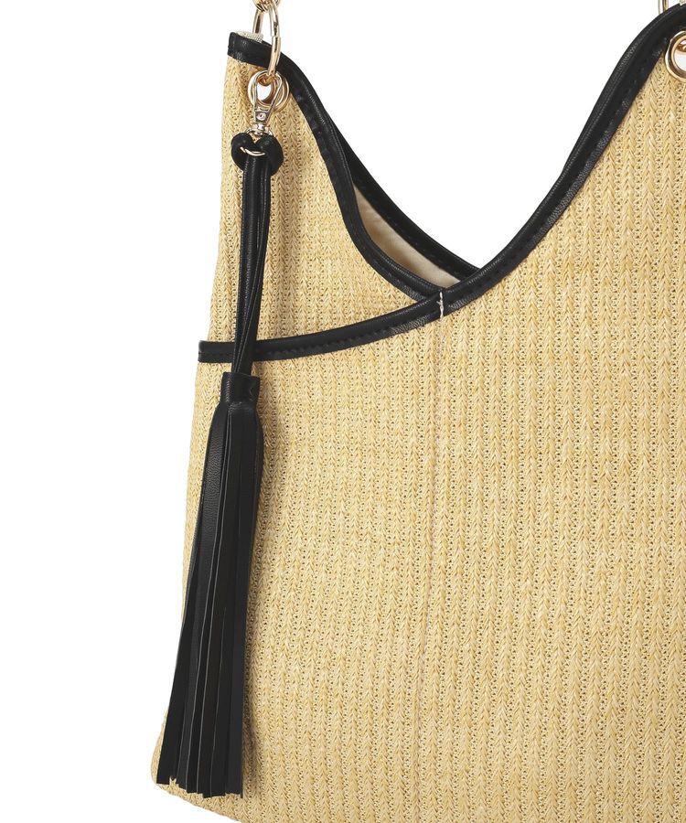 YECCA VECCA「【A4対応】チャーム付き2wayショルダーバッグ」|ショルダー・メッセンジャー|