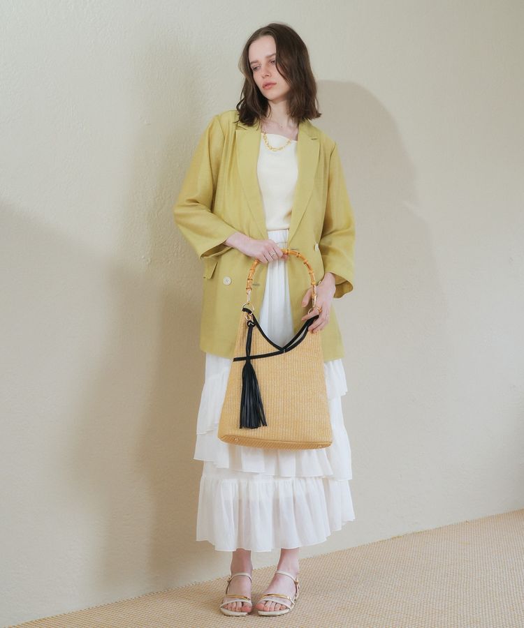 YECCA VECCA「【A4対応】チャーム付き2wayショルダーバッグ」|ショルダー・メッセンジャー|