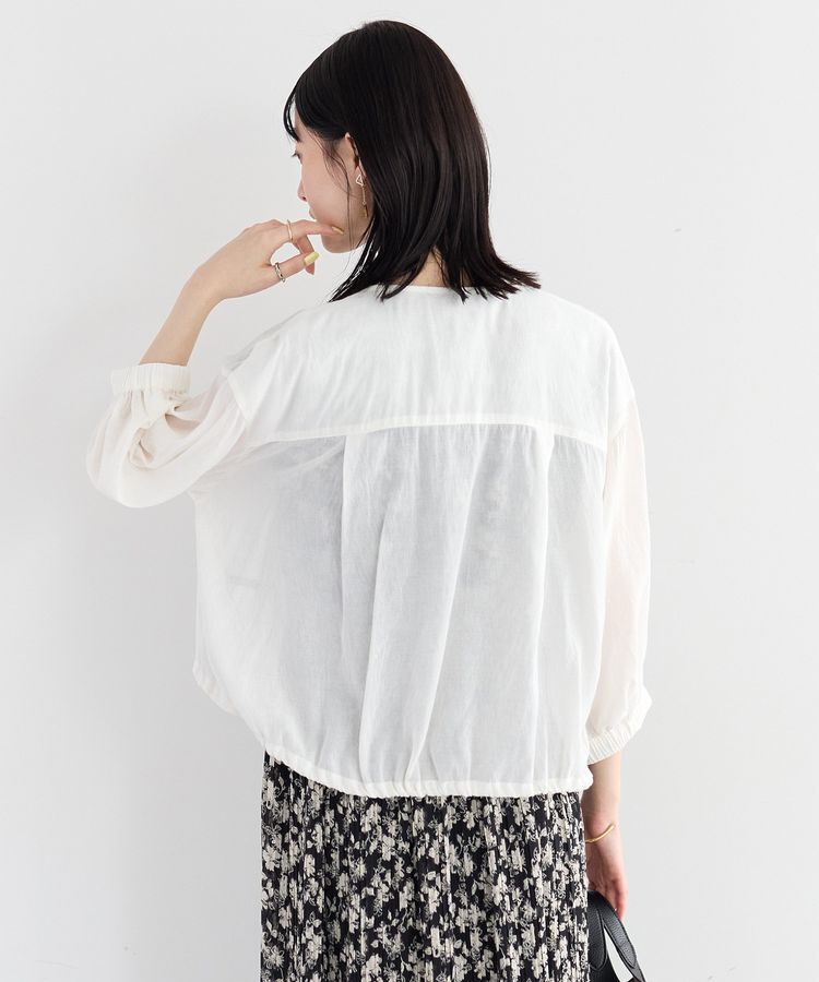 YECCA VECCA「ドライタッチシアーブルゾン」|ブルゾン・スタジャン|