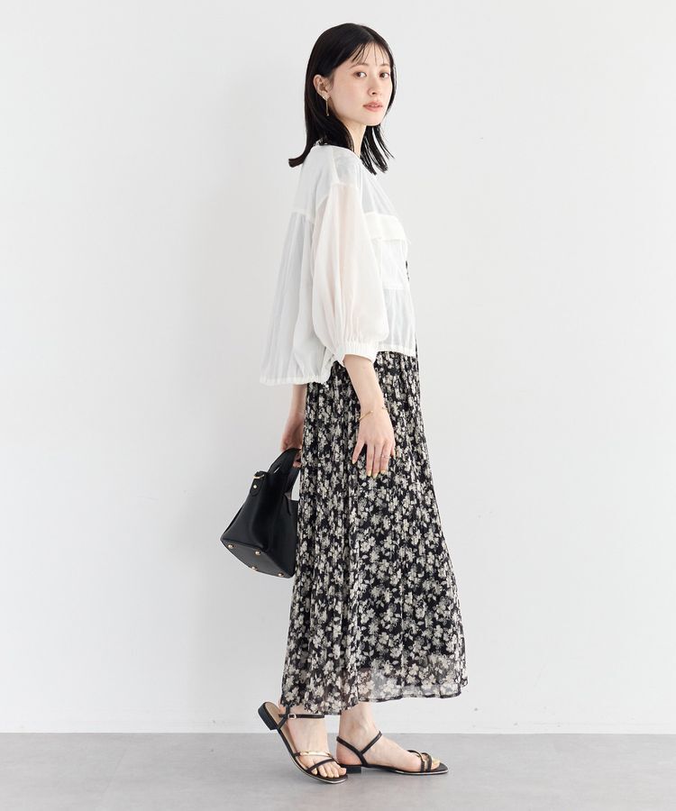 YECCA VECCA「ドライタッチシアーブルゾン」|ブルゾン・スタジャン|