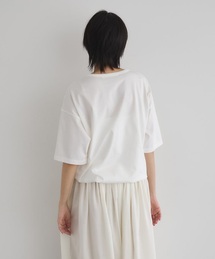 GARAGE OF GOOD CLOTHING「【日本製】6分袖裾ドロストプルオーバー」|Tシャツ・カットソー|