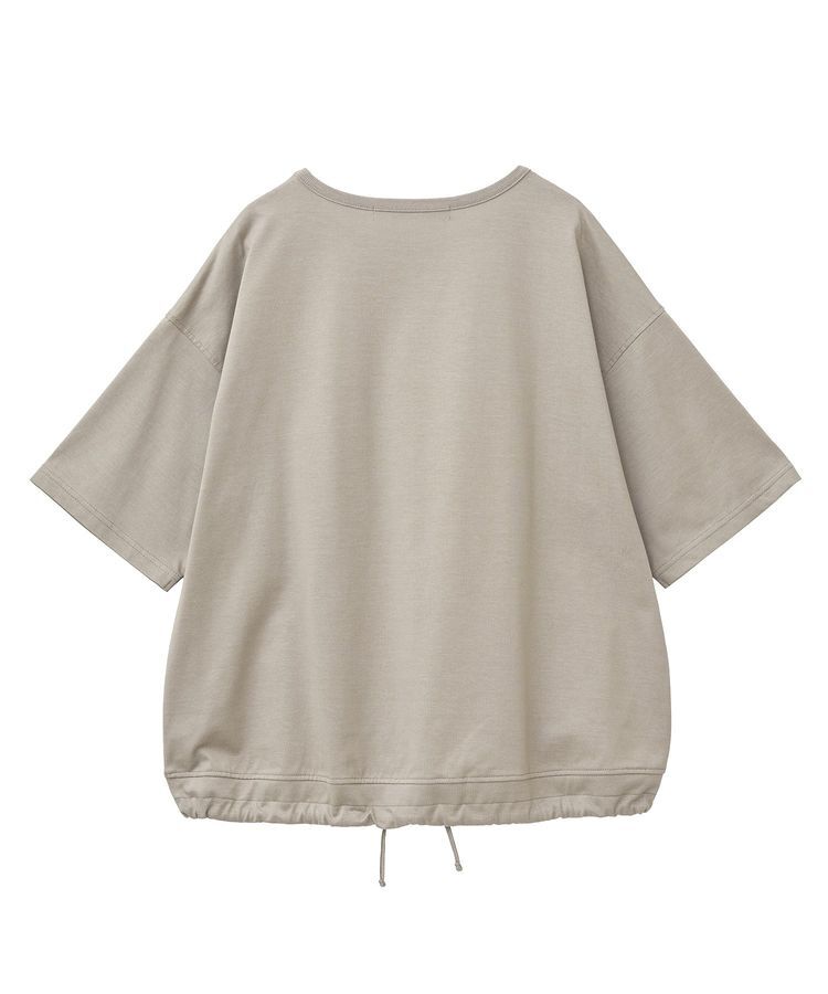 GARAGE OF GOOD CLOTHING「【日本製】6分袖裾ドロストプルオーバー」|Tシャツ・カットソー|