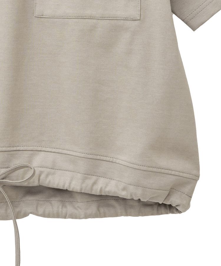 GARAGE OF GOOD CLOTHING「【日本製】6分袖裾ドロストプルオーバー」|Tシャツ・カットソー|