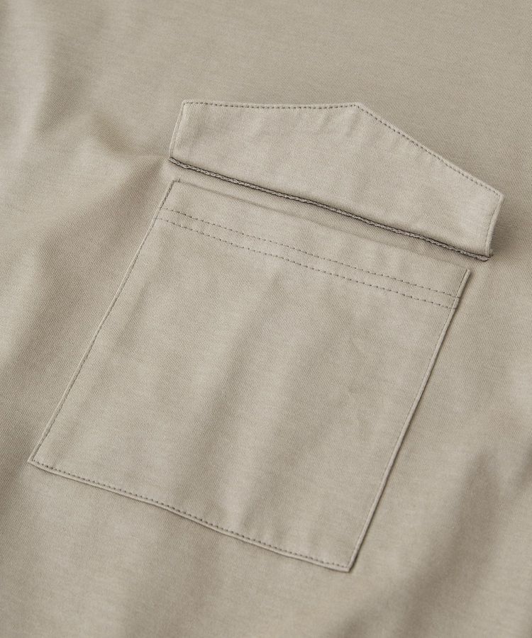 GARAGE OF GOOD CLOTHING「【日本製】6分袖裾ドロストプルオーバー」|Tシャツ・カットソー|