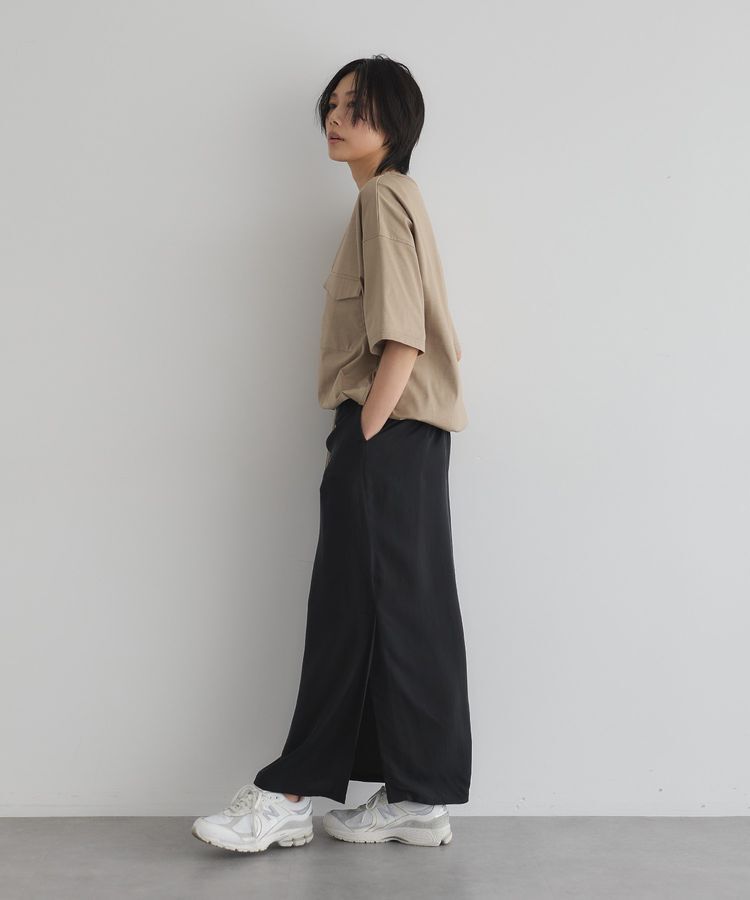 GARAGE OF GOOD CLOTHING「【日本製】6分袖裾ドロストプルオーバー」|Tシャツ・カットソー|