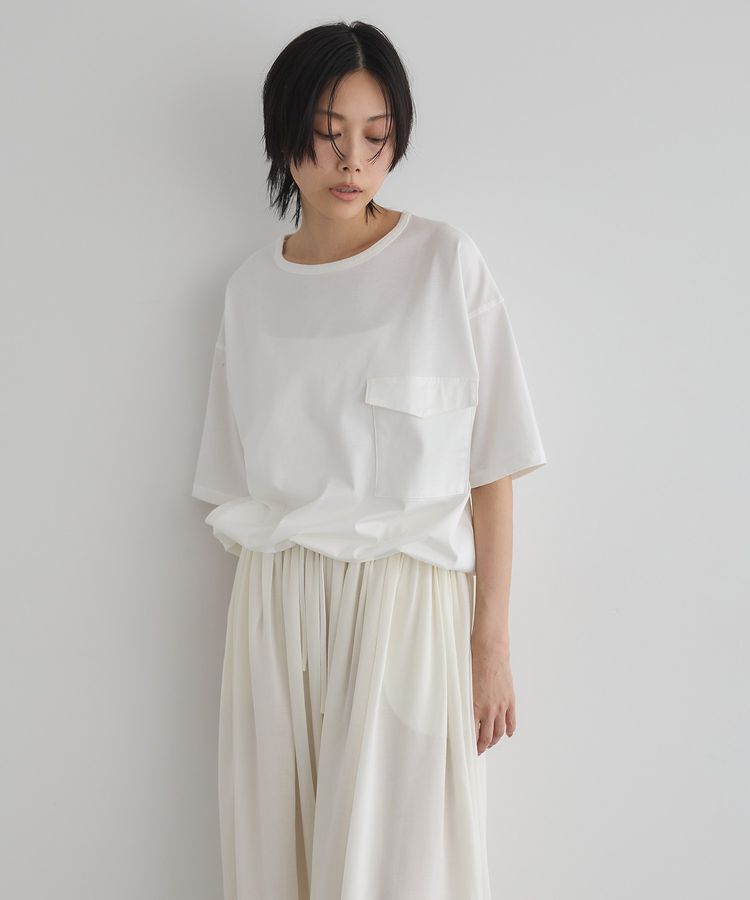 GARAGE OF GOOD CLOTHING「【日本製】6分袖裾ドロストプルオーバー」|Tシャツ・カットソー|