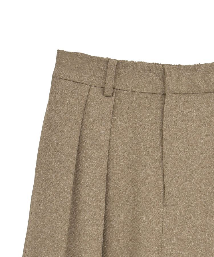 GARAGE OF GOOD CLOTHING「無地ウールライク裾タックバレルパンツ」|その他|