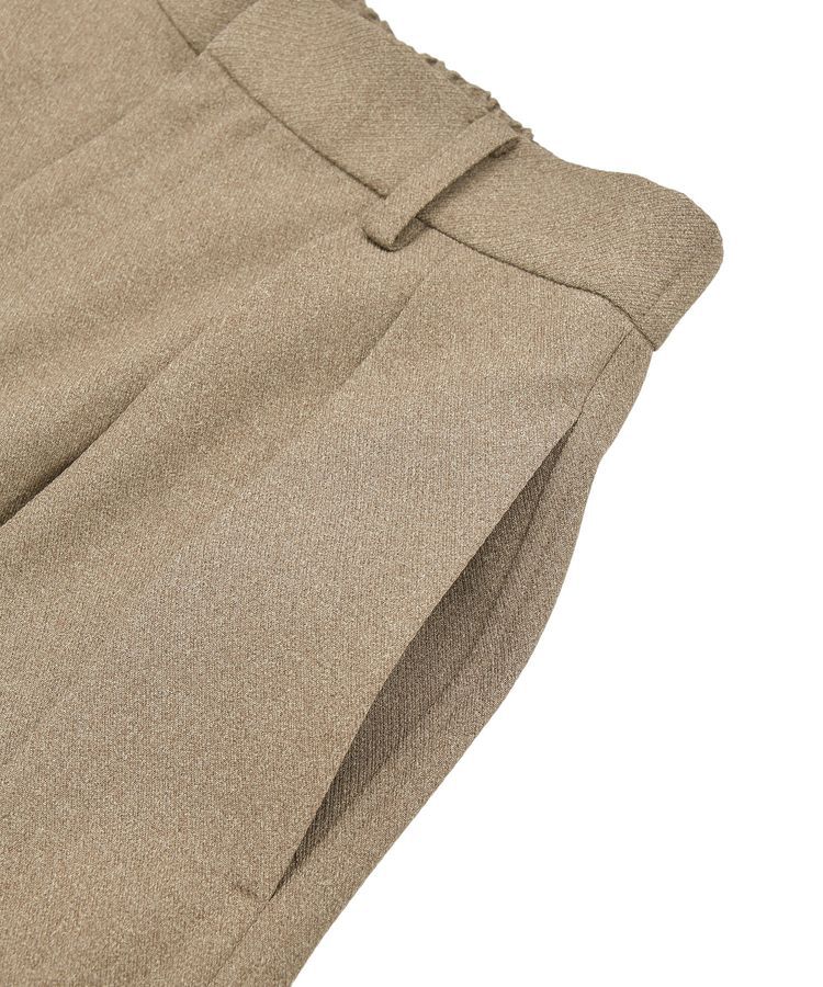 GARAGE OF GOOD CLOTHING「無地ウールライク裾タックバレルパンツ」|その他|