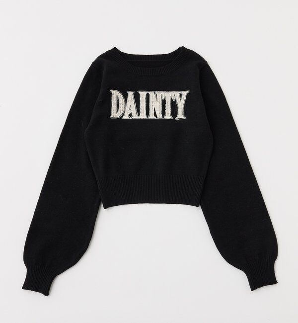  「キラキラロゴ入りアソートニット」|ニット・セーター|