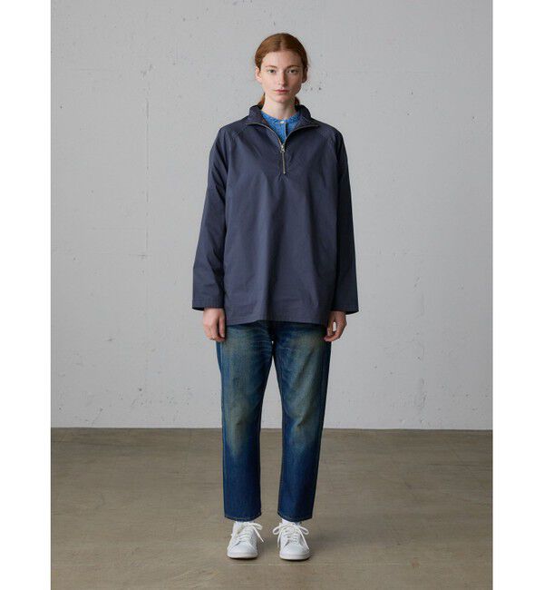 MidiUmi「MidiUmi タックスリーブデニムシャツ」|シャツ・ブラウス|