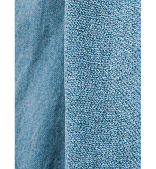 MidiUmi「MidiUmi タックスリーブデニムシャツ」|シャツ・ブラウス|