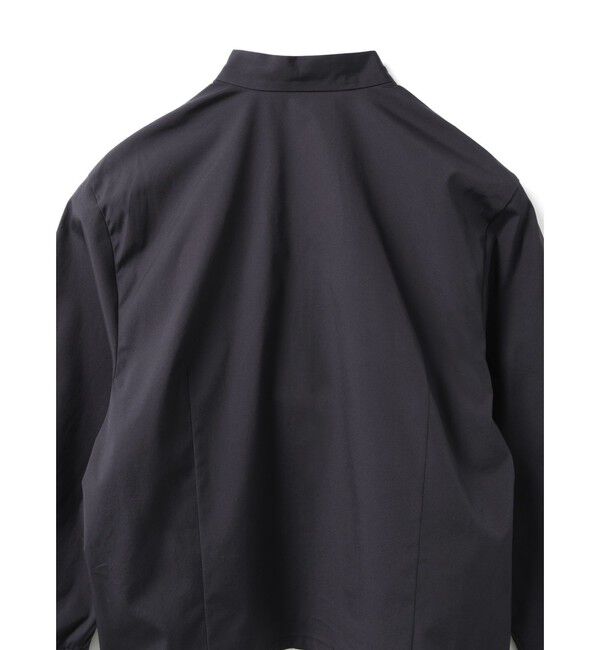 mizuiro ind「mizuiro ind スタンドカラーショートシャツ」|シャツ・ブラウス|