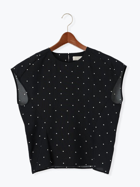 Te chichi「リネンライクドットブラウス」|シャツ・ブラウス|