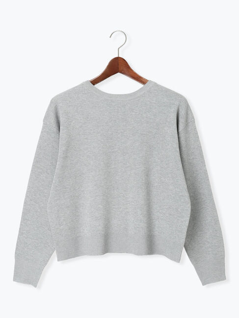 Te chichi「前後2WAYスウェットライクニット」|ニット・セーター|