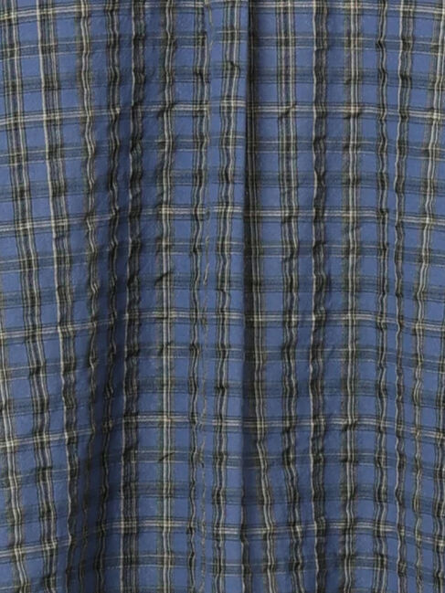 Samansa Mos2「ポコポコチェックオーバーシャツ」|シャツ・ブラウス|