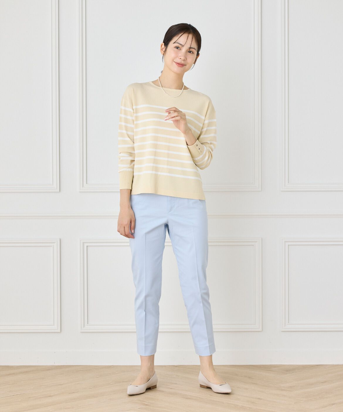 7-IDconcept.「コットンストレッチベーシックパンツ」|その他|