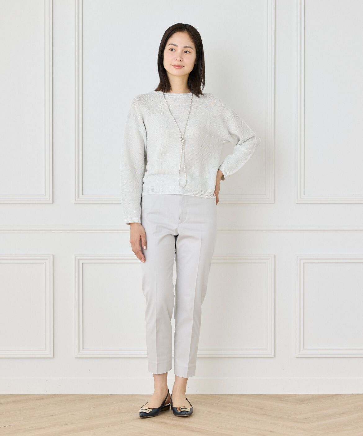 7-IDconcept.「コットンストレッチベーシックパンツ」|その他|