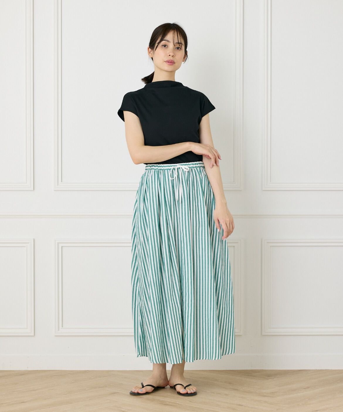 DAY by DAY it&rsquo;s international「ドローコードギャザースカート」|スカート|