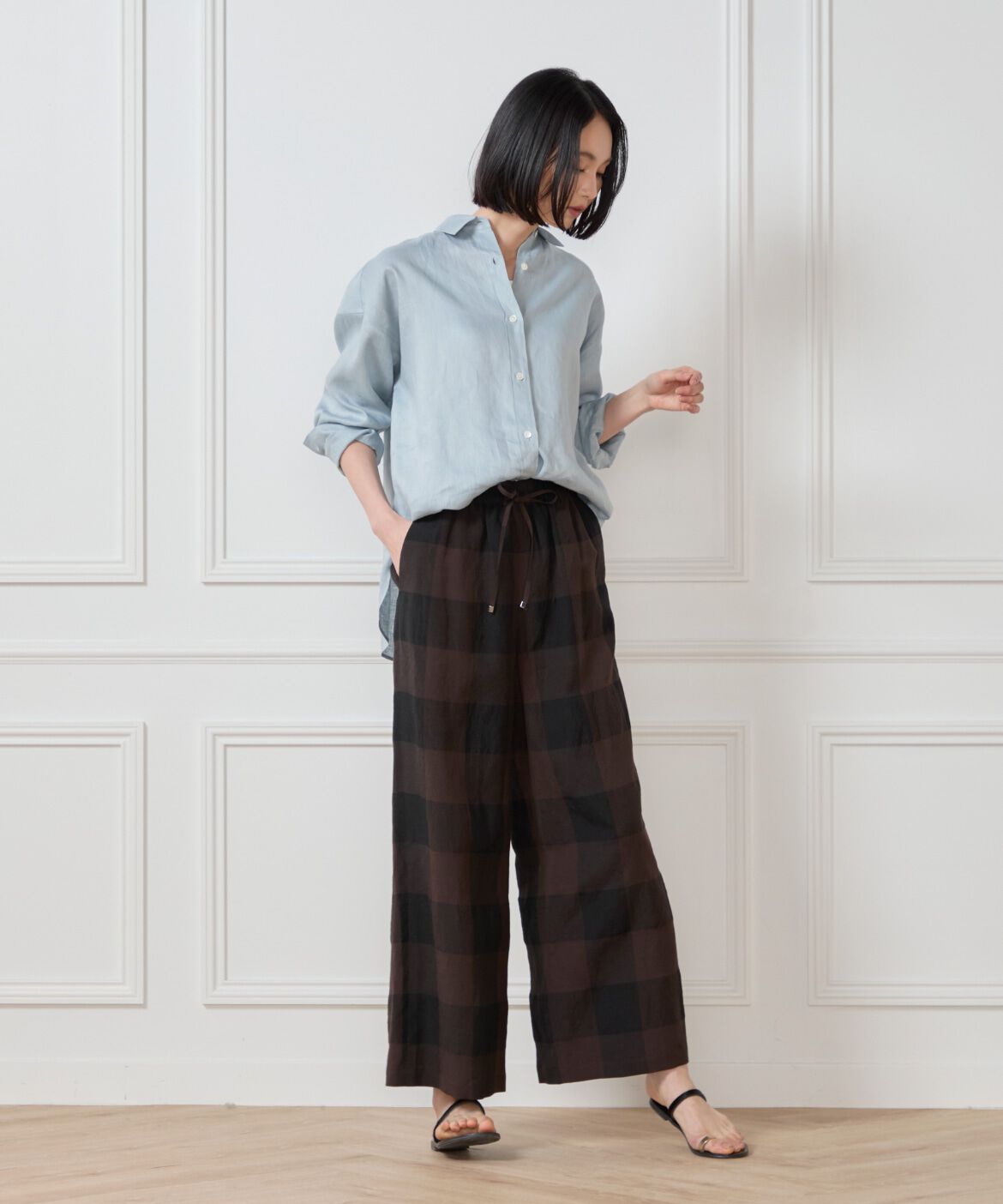 7-IDconcept.「リネンシャツ」|シャツ・ブラウス|