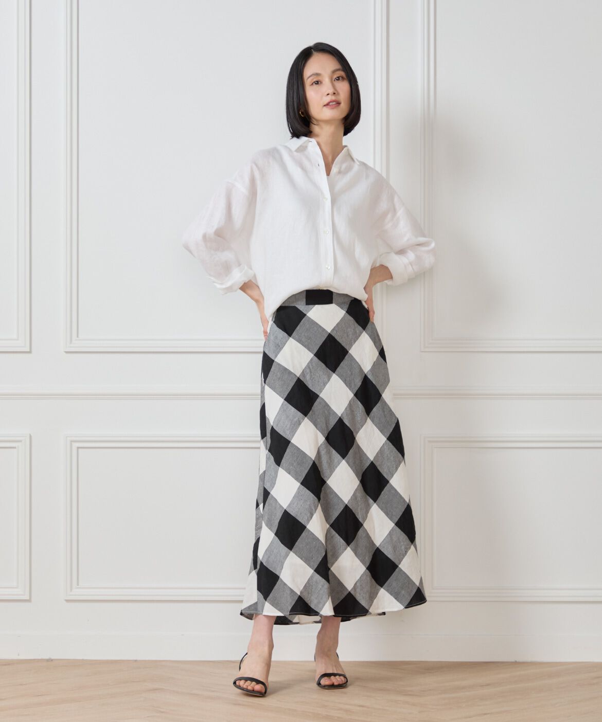 7-IDconcept.「リネンシャツ」|シャツ・ブラウス|