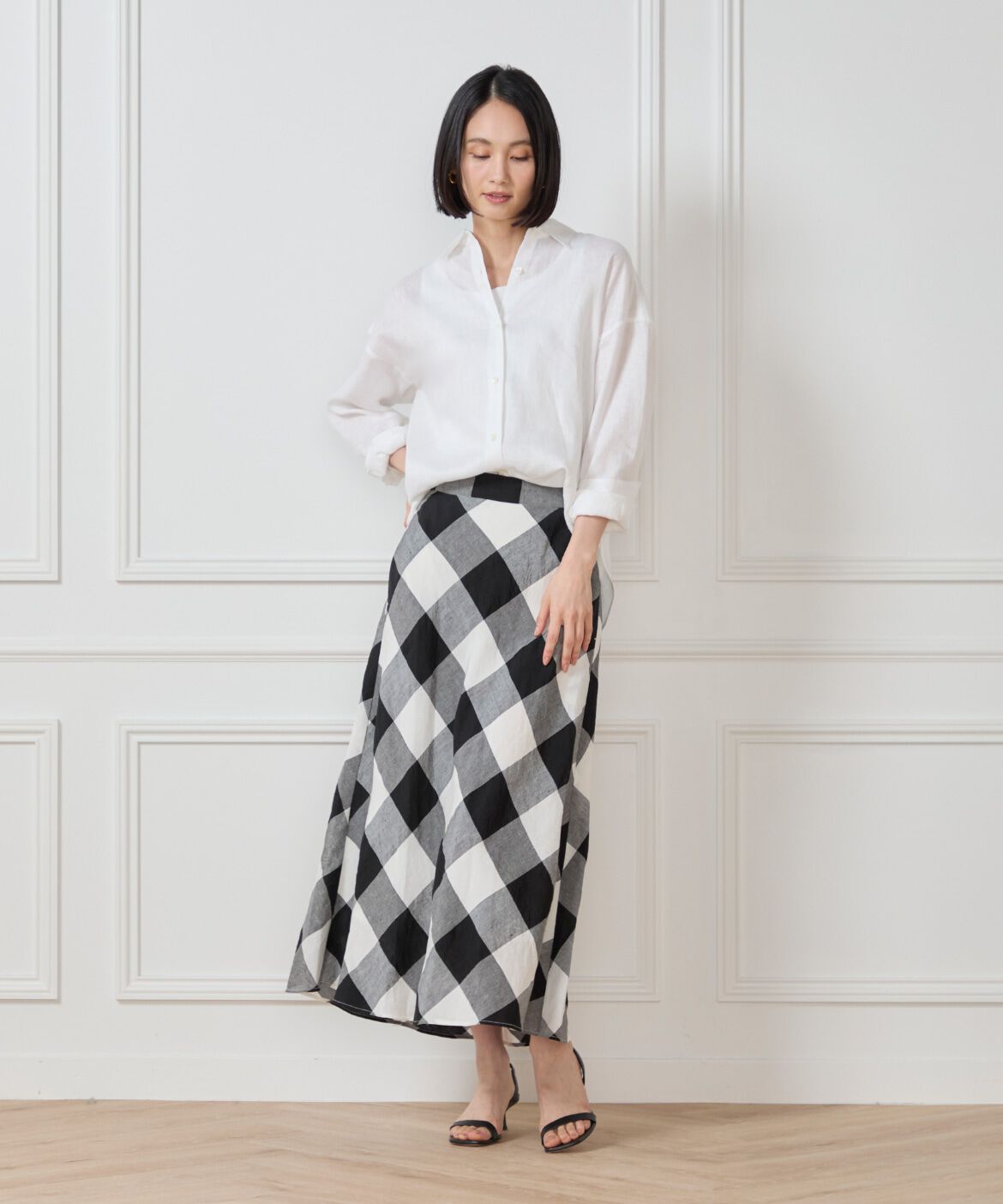 7-IDconcept.「リネンシャツ」|シャツ・ブラウス|