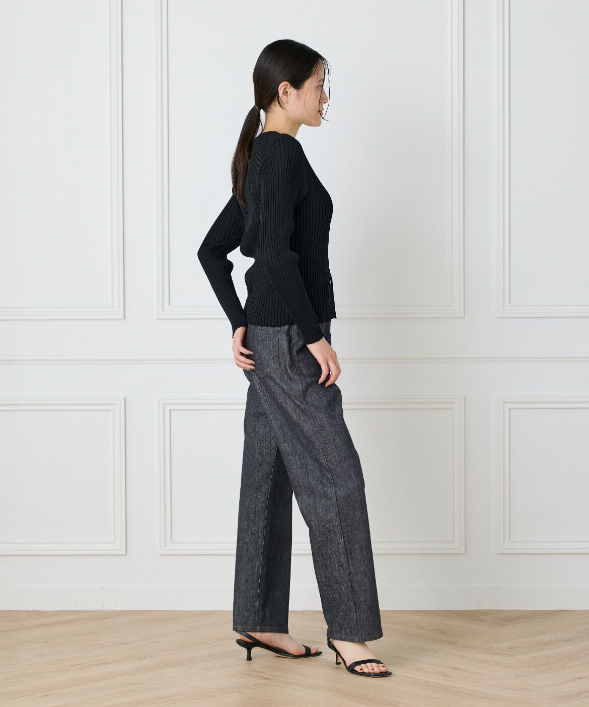 DAY by DAY it&rsquo;s international「シアーリブカーディガン」|カーディガン|