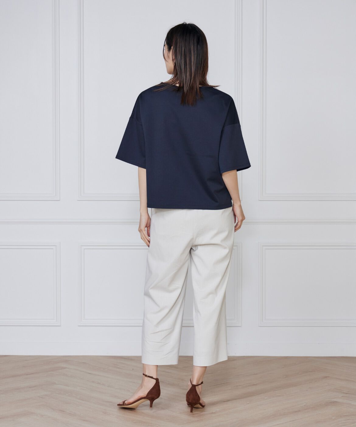 7-IDconcept.「《大きいサイズ》スリットスリーブプルオーバー」|Tシャツ・カットソー|