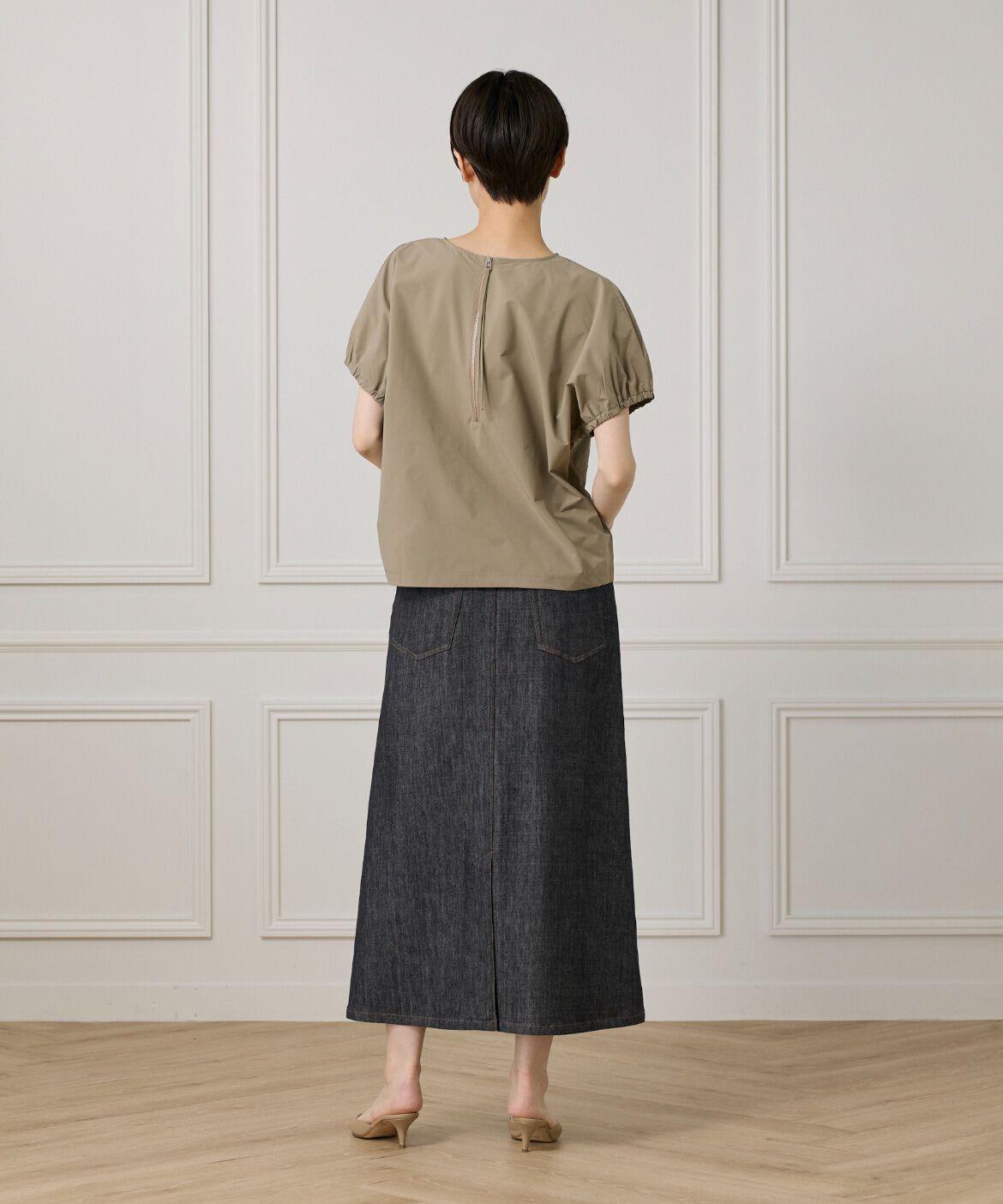 DAY by DAY it&rsquo;s international「キャザースリーブブラウス《撥水加工》」|Tシャツ・カットソー|