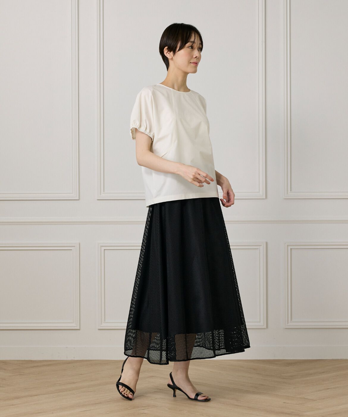 DAY by DAY it&rsquo;s international「キャザースリーブブラウス《撥水加工》」|Tシャツ・カットソー|